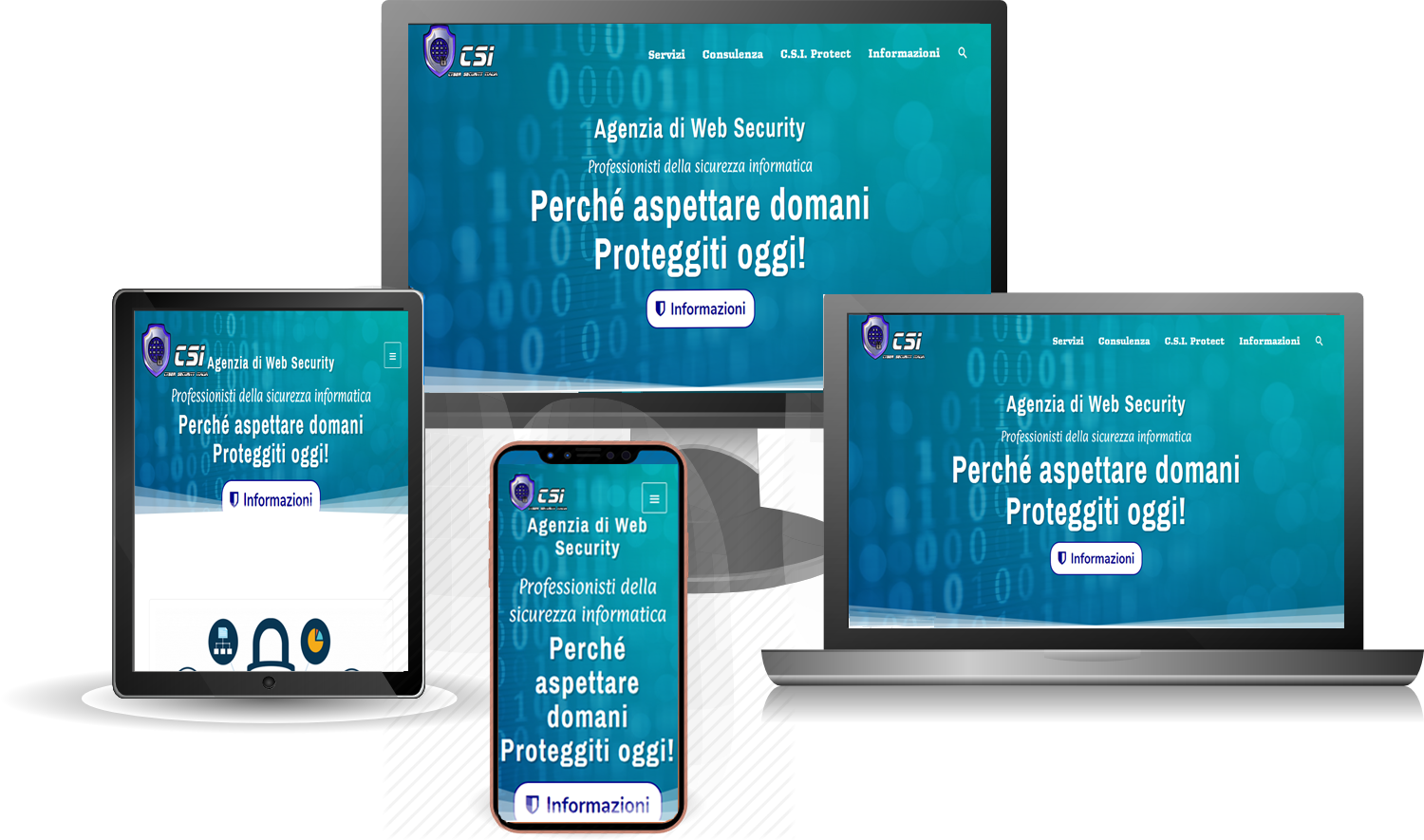 Vuoi un servizio di protezione dispositivi dai furti​? Affidati a noi e otterai la massima sicurezza dei dispositivi e potrai rintracciare cellulare, tatblet e laptop!